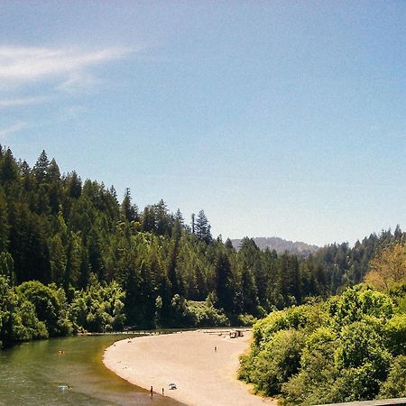 Johnson'S Beach Cabins And Campground Guerneville Exterior foto